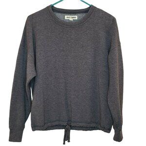 Rivet & Thread Womens Sweater Sweatshirt XXS Gray Oversized Casual Loungewear